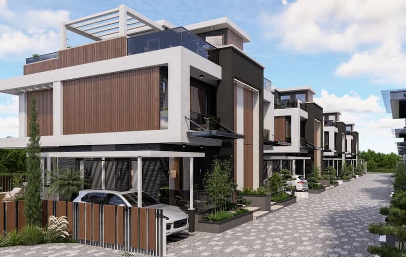 Luxury Villas 700 Meters from the Sea in a Complex in the Iskele Area (003527) — photo 32