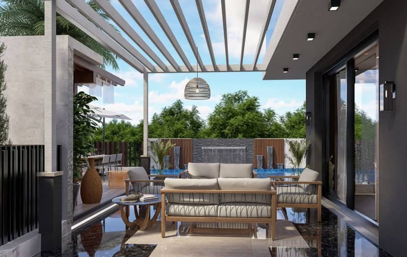 Luxury Villas 700 Meters from the Sea in a Complex in the Iskele Area (003527) — photo 16