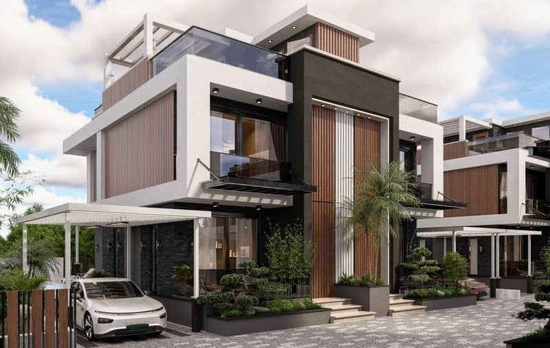 Luxury Villas 700 Meters from the Sea in a Complex in the Iskele Area (003527) — photo 27