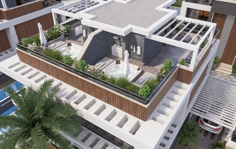 Luxury Villas 700 Meters from the Sea in a Complex in the Iskele Area (003527) — photo 25
