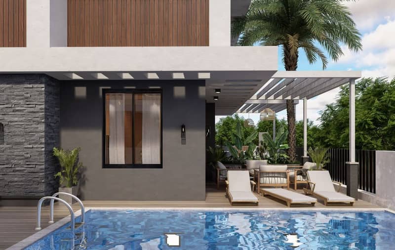 Luxury Villas 700 Meters from the Sea in a Complex in the Iskele Area (003527) — photo 29