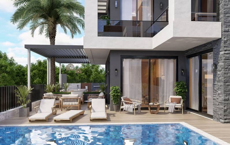 Luxury Villas 700 Meters from the Sea in a Complex in the Iskele Area (003527) — photo 8