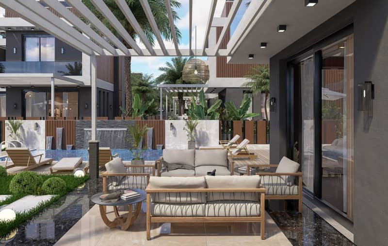 Luxury Villas 700 Meters from the Sea in a Complex in the Iskele Area (003527) — photo 22