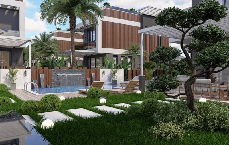 Luxury Villas 700 Meters from the Sea in a Complex in the Iskele Area (003527) — photo 18