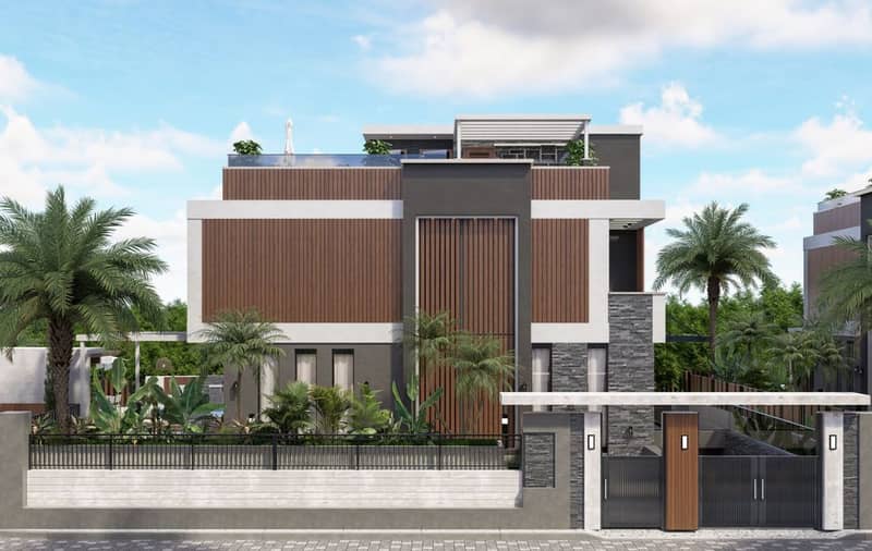 Luxury Villas 700 Meters from the Sea in a Complex in the Iskele Area (003527) — photo 11