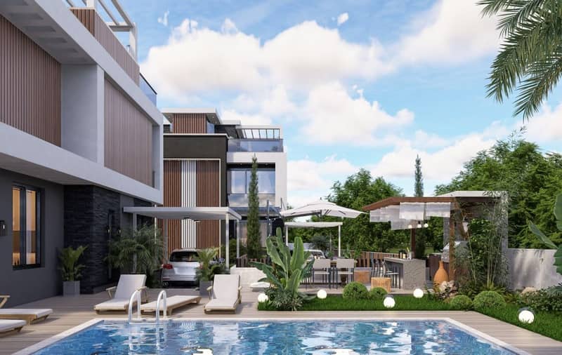 Luxury Villas 700 Meters from the Sea in a Complex in the Iskele Area (003527) — photo 35