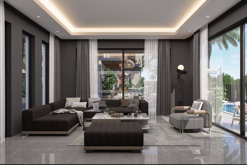 Luxury Villas 700 Meters from the Sea in a Complex in the Iskele Area (003527) — photo 48