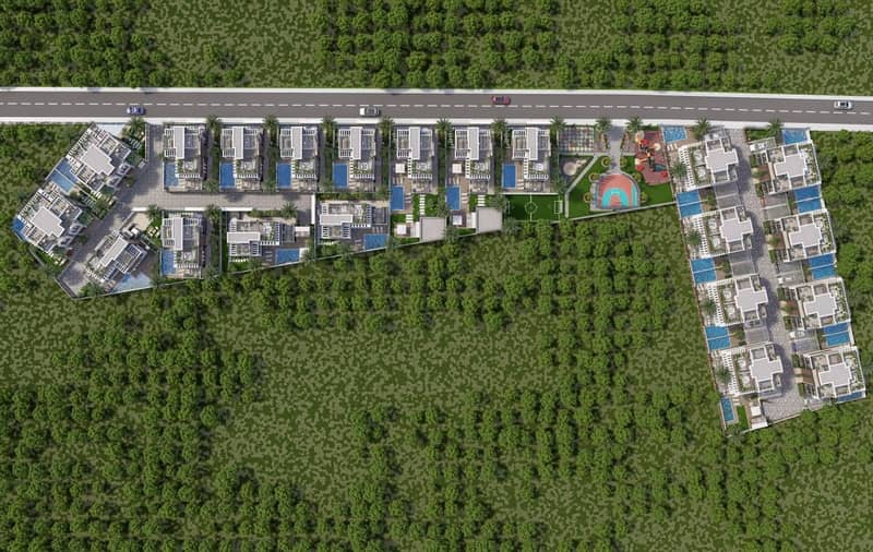 Luxury Villas 700 Meters from the Sea in a Complex in the Iskele Area (003527) — photo 7