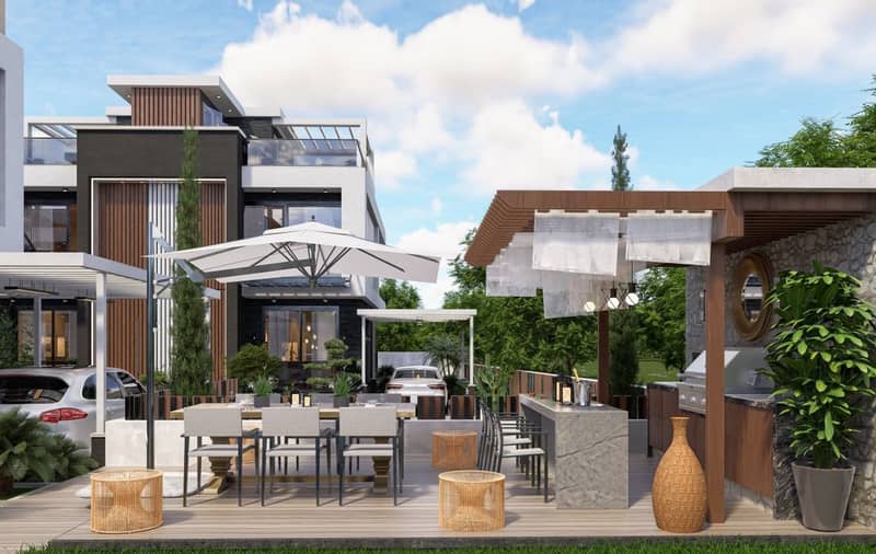 Luxury Villas 700 Meters from the Sea in a Complex in the Iskele Area (003527) — photo 36