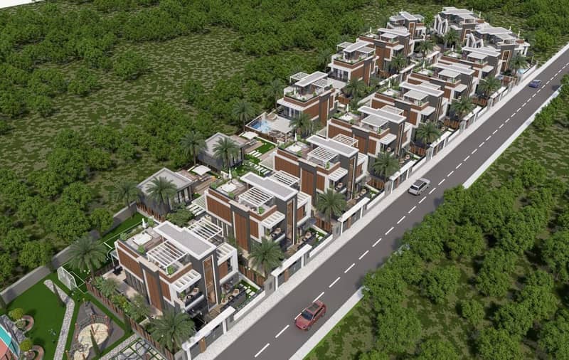 Luxury Villas 700 Meters from the Sea in a Complex in the Iskele Area (003527) — photo 3