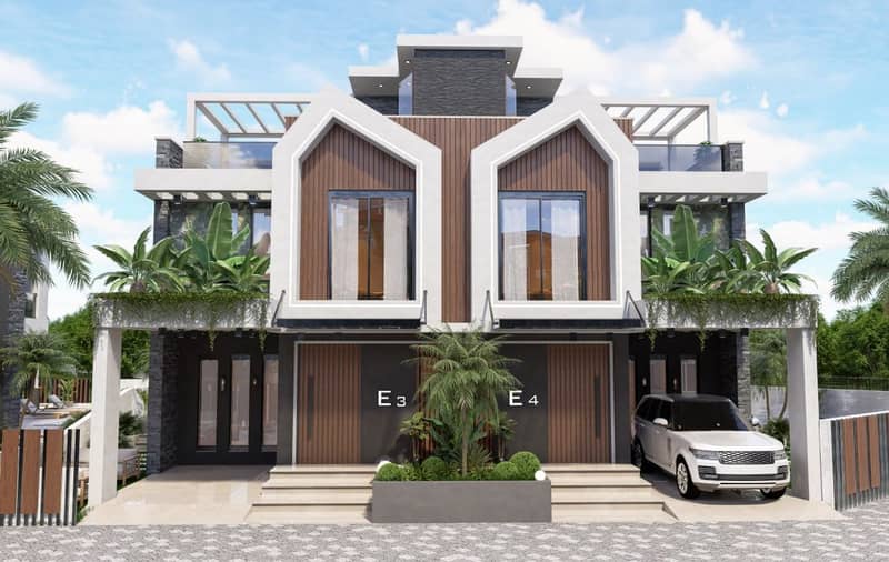 Luxury Villas 700 Meters from the Sea in a Complex in the Iskele Area (003527) — photo 39