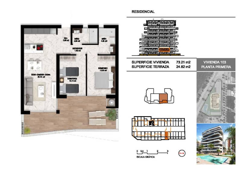 New Apartments with Sea Views in Guardamar del Segura (265237) — photo 13