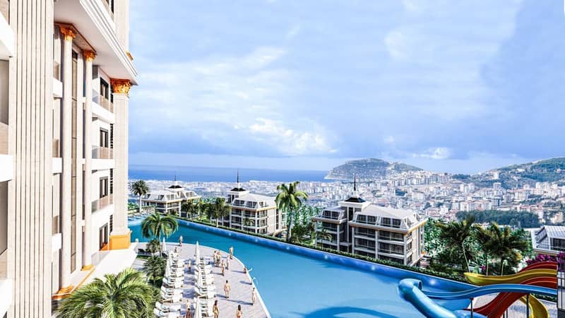 Cozy Apartment with Panoramic Views in a Modern Complex in Mahmutlar (42000) — photo 9
