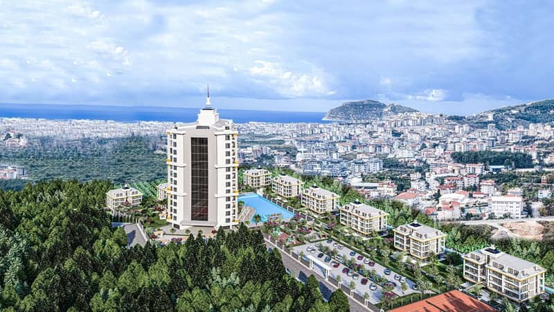 Cozy Apartment with Panoramic Views in a Modern Complex in Mahmutlar (42000) — photo 4