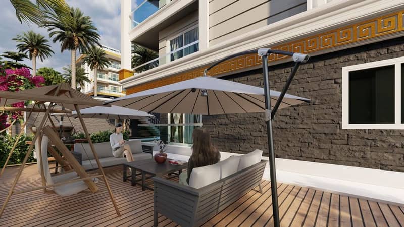 Cozy Apartment with Panoramic Views in a Modern Complex in Mahmutlar (42000) — photo 15
