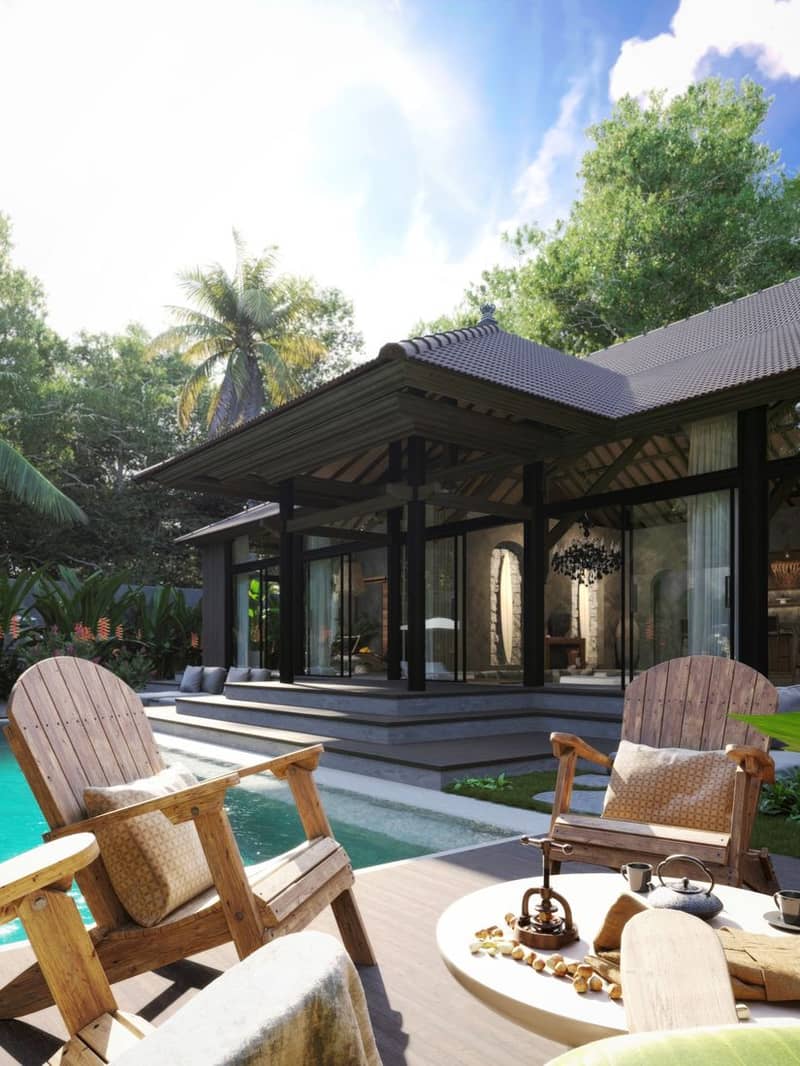 Villa in Authentic Indonesian Style in Jimbaran, Bukit (006533) — photo 2