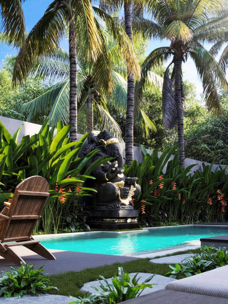 Villa in Authentic Indonesian Style in Jimbaran, Bukit (006533) — photo 14