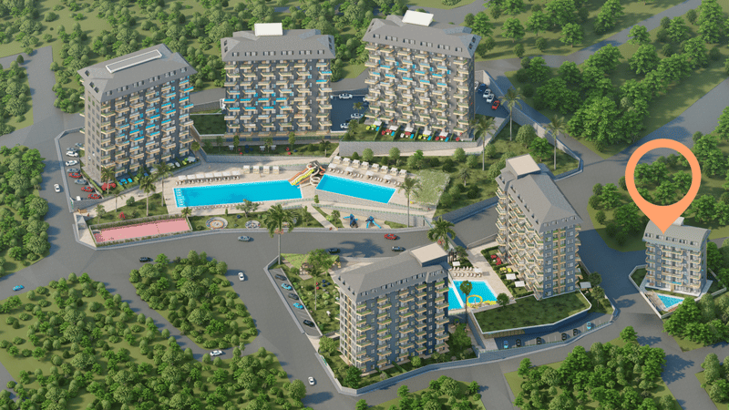 Элитная квартира в Авсалларе – природа и комфорт рядом с морем (44000) — фото 13