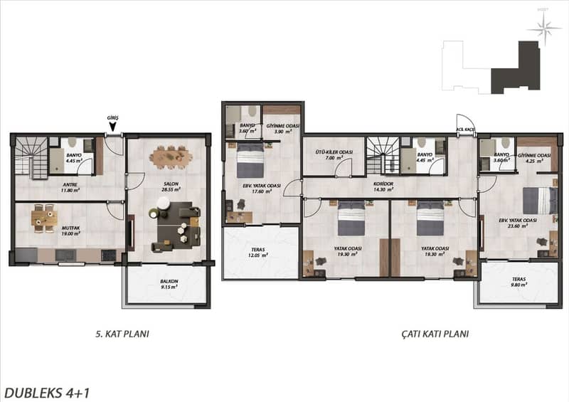 Luxury Apartments with Sea View in Gazipasha (012480) — photo 5