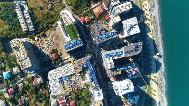 Жилой комплекс в престижном квартале на Новом Бульваре в Батуми (001151) — фото 5