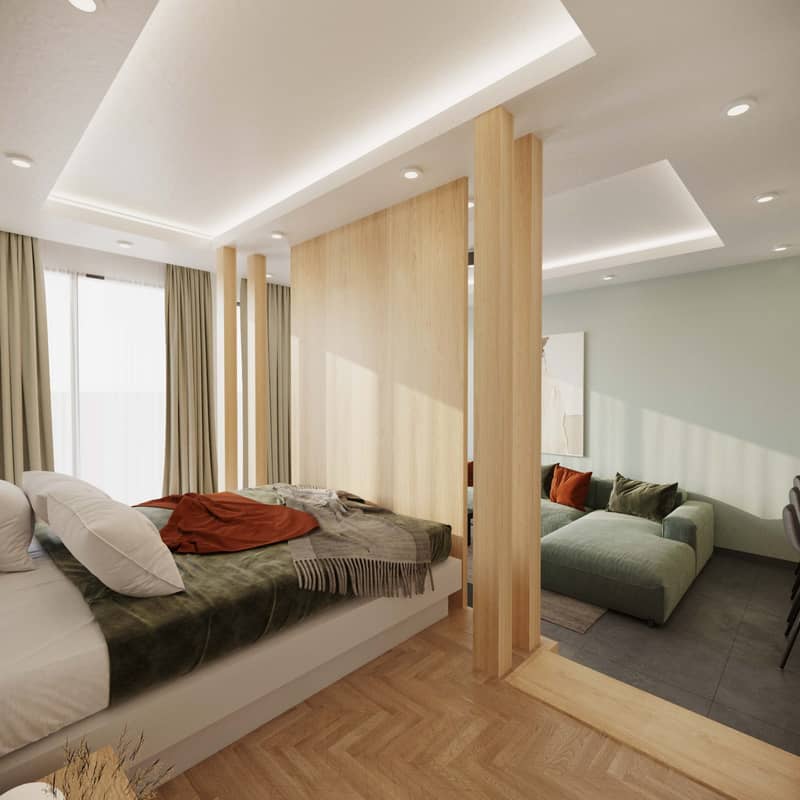 Apartments with Panoramic 360° Mountain and Sea Views (001304) — photo 10