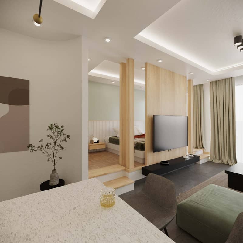 Apartments with Panoramic 360° Mountain and Sea Views (001304) — photo 12