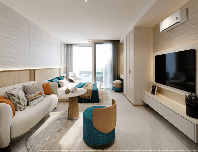 New Condominium with Hotel Management Near Karon Beach (001222) — photo 11