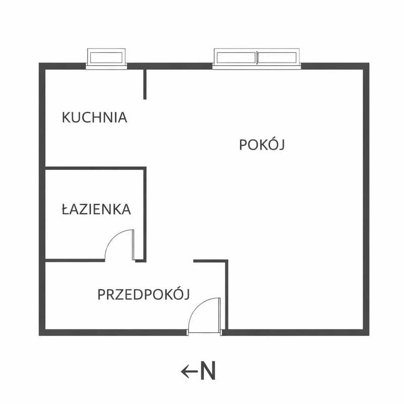 Продаётся недорогая 1-комнатная квартира 27,20 м², Варшава, Targówek (004467) — фото 10