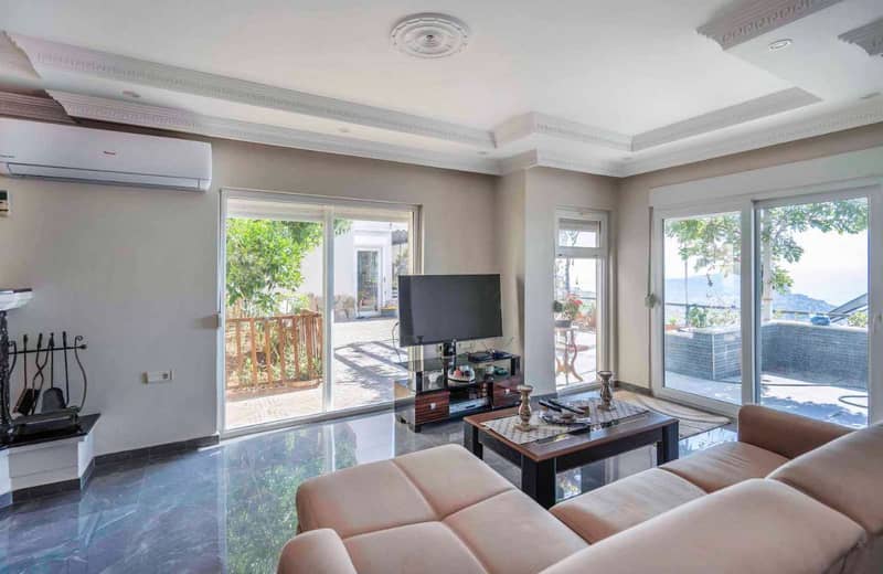 3+1 Villa with Sea and Alanya Castle Views (00200) — photo 3