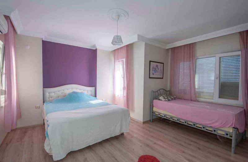 3+1 Villa with Sea and Alanya Castle Views (00200) — photo 17