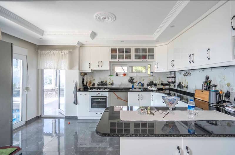 3+1 Villa with Sea and Alanya Castle Views (00200) — photo 11