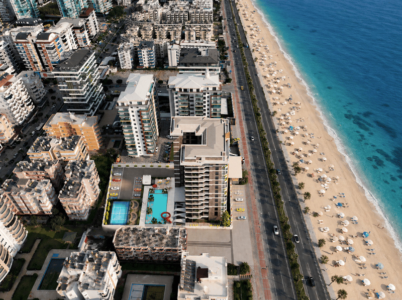 Premium residential complex on the first coastline in Mahmutlar district (00114) — photo 2
