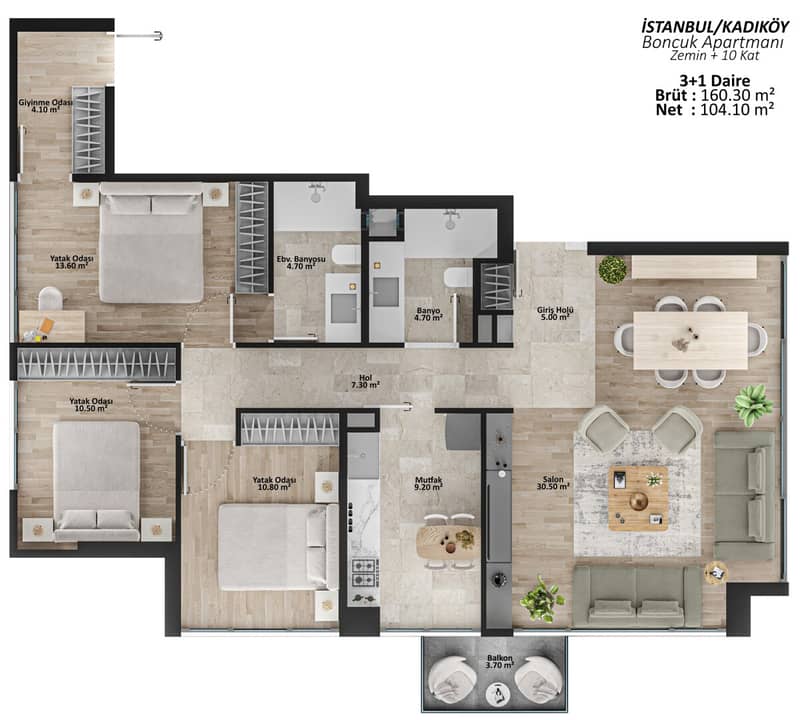 Apartment, Istanbul — photo 4