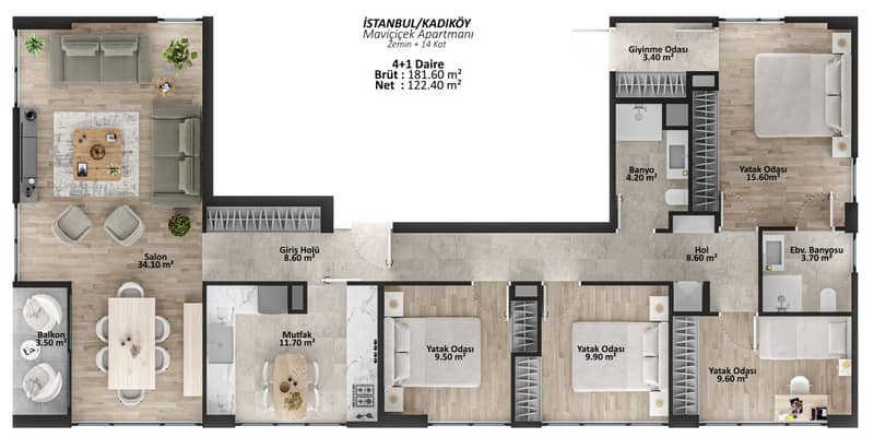 Apartment, Istanbul — photo 5