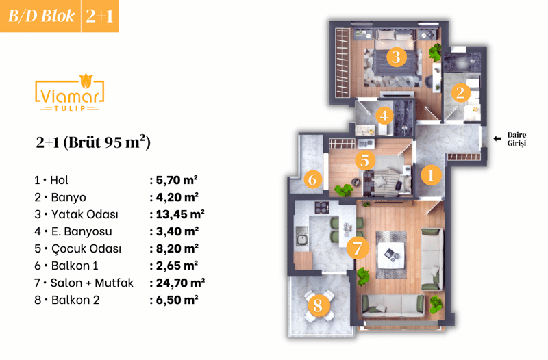 Apartment, Antalya — photo 26