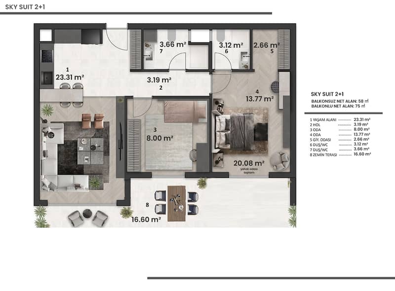 Apartment, Antalya — photo 10
