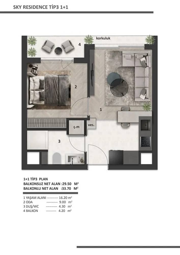 Apartment, Antalya — photo 8
