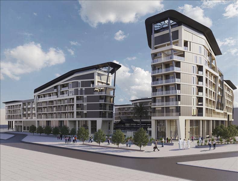 Новая резиденция Al Mahra Residence с бассейном недалеко от центра Абу-Даби, ОАЭ — фото 2