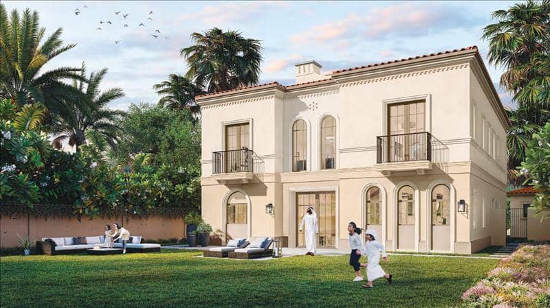 Guarded residence Toledo with parks and swimming pools in Zayed City, Abu Dhabi, UAE — photo 14