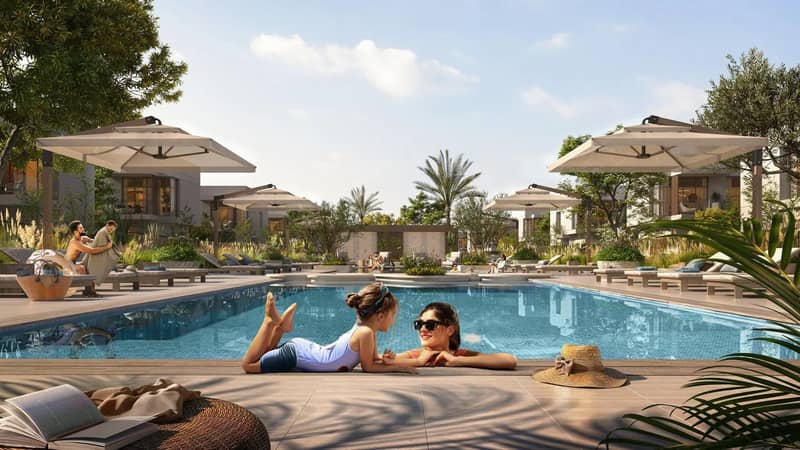 Резиденция The Sustainable City с бассейнами и центром верховой езды, Yas Island, Абу-Даби, ОАЭ — фото 2