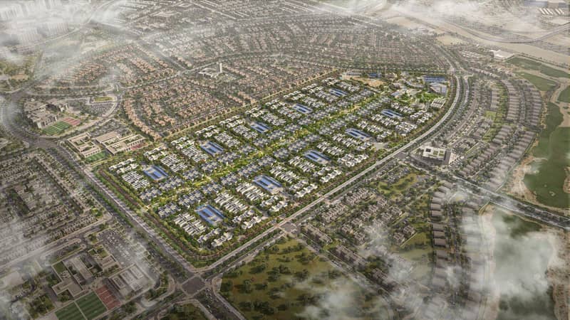 Резиденция The Sustainable City с бассейнами и центром верховой езды, Yas Island, Абу-Даби, ОАЭ — фото 9