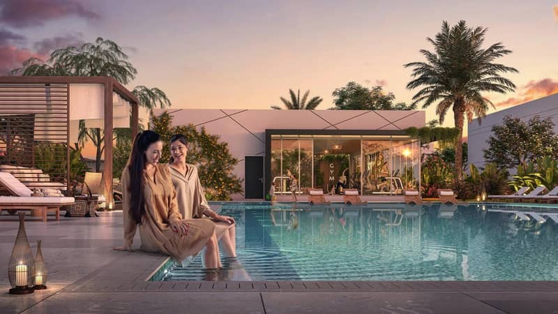 Резиденция The Sustainable City с бассейнами и центром верховой езды, Yas Island, Абу-Даби, ОАЭ — фото 5