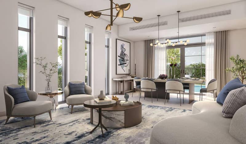 Резиденция Yas Park Views с бассейном и садами, Yas Island, Абу-Даби, ОАЭ — фото 3