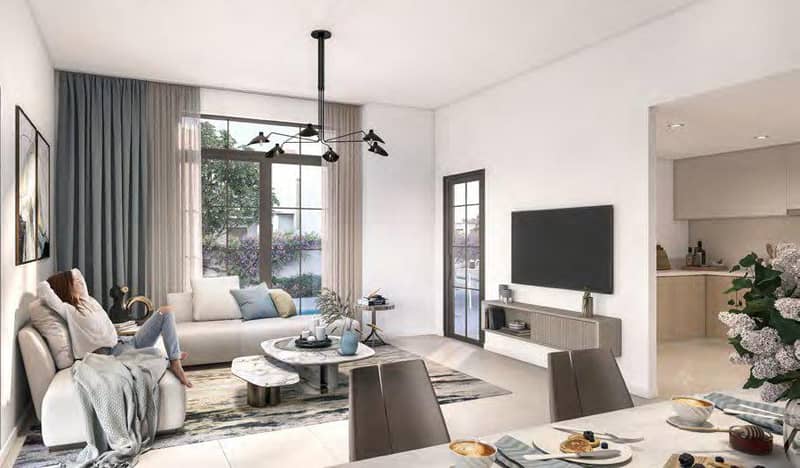 Резиденция Yas Park Views с бассейном и садами, Yas Island, Абу-Даби, ОАЭ — фото 4
