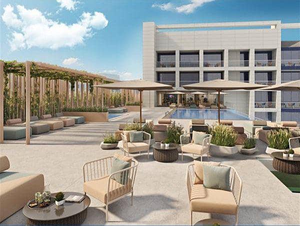 Престижная резиденция Bloom Arjaan by Rotana с бассейном, Saadiyat Island, Абу-Даби, ОАЭ — фото 9