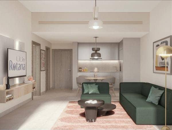 Престижная резиденция Bloom Arjaan by Rotana с бассейном, Saadiyat Island, Абу-Даби, ОАЭ — фото 4