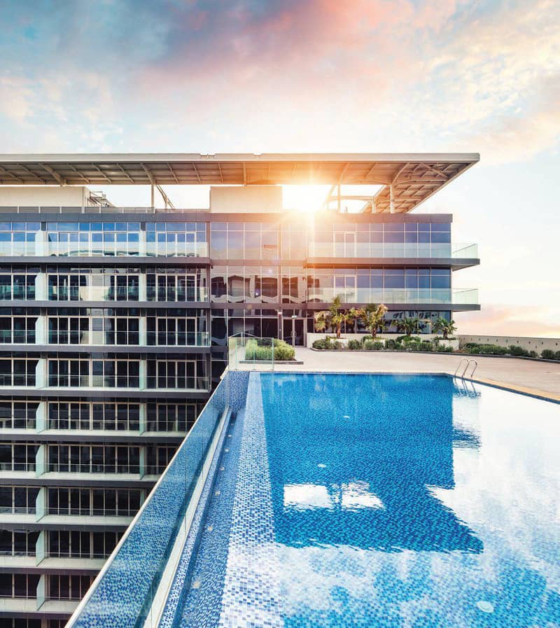 Prestigious residence Bloom Arjaan by Rotana with a swimming pool, Saadiyat Island, Abu Dhabi, UAE — photo 9