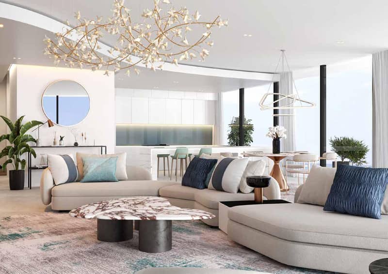 Sea La Vie — new beachfront residence by Nine Yards with a lagoon, a swimming pool and a spa in Yas Island, Abu Dhabi — photo 4