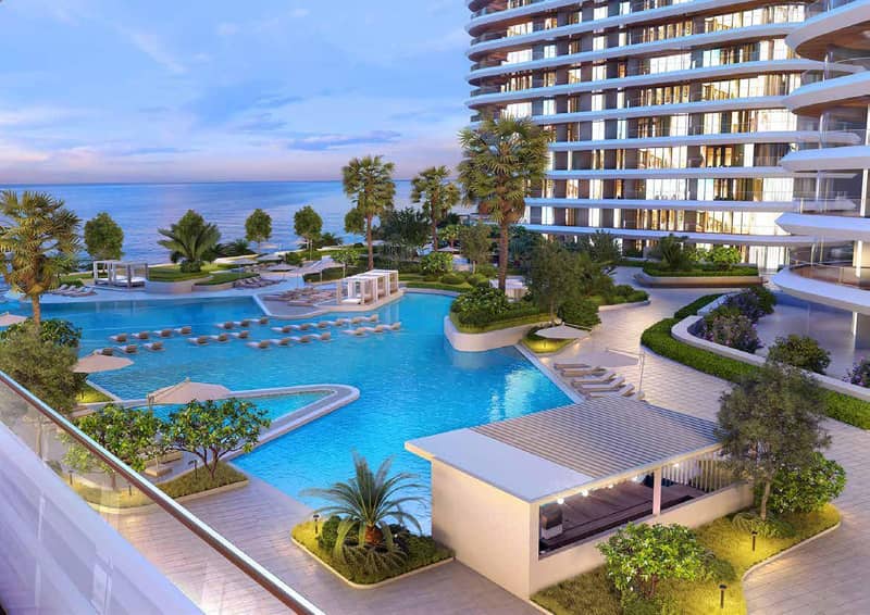 Sea La Vie — new beachfront residence by Nine Yards with a lagoon, a swimming pool and a spa in Yas Island, Abu Dhabi — photo 14