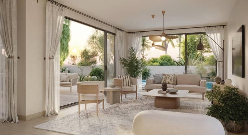 Aljurf Gardens — complex of villas by IMKAN with a beach, a marina and a water sports center in Ghadeer Al Tayr, Abu Dhabi — photo 18